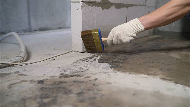 SJ Waterproofing Pros Basement Waterproofing coverage map for Petersburg, KY and surrounding area
